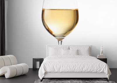 glass of wine isolated on transparent background Remove png, Clipping Path Wall mural