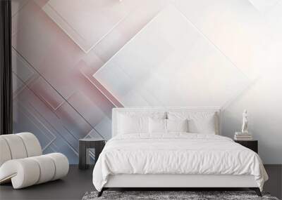 abstract soft gold gradient square white shape with futuristic, design, bright poster, banner concept background	
 Wall mural