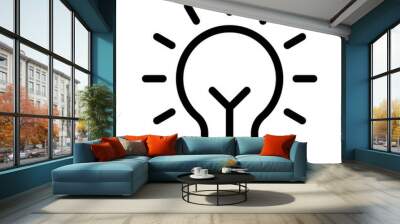 idea Wall mural