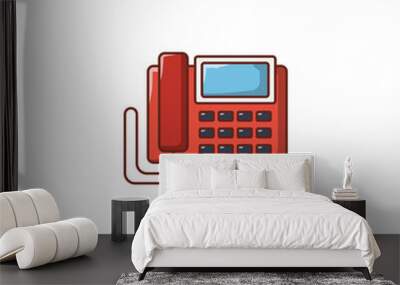 landline Wall mural