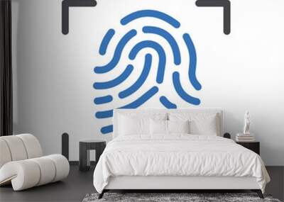 thumbprint Wall mural