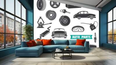 Equipment for auto repair Wall mural