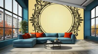 Vintage frame Wall mural