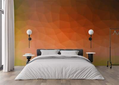 lowpoly Multicolor Graphic Background Polygonal Illustration Vector Abstract Wall mural