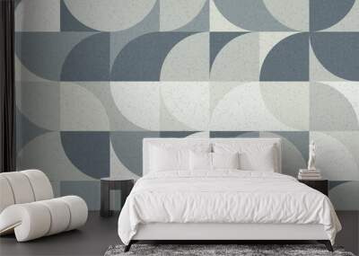 abstract geometric pattern generative computational art illustration Wall mural