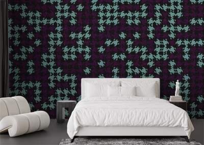 Abstract Geometric Pattern generative computational art illustration Wall mural