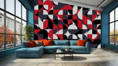 Abstract Geometric Pattern generative computational art illustration Wall mural