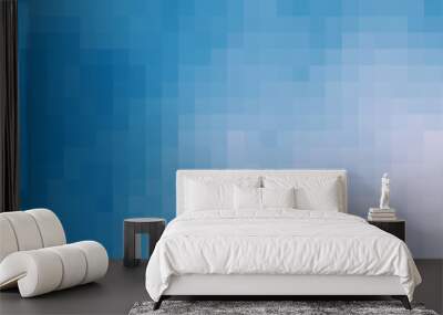 Color Pixels Cloud Abstract Computational Generative Art background illustration Wall mural