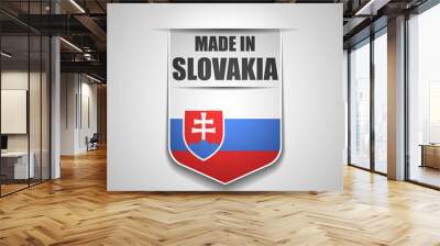 Made in Slovakia Wall mural