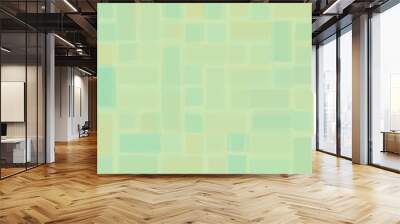 Offset Quads generative art background art illustration Wall mural