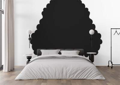 poodle Silhouette  Wall mural