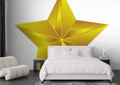 Star 2, Glden star award Wall mural