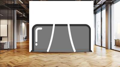 
Bulldog Clip Vector Icon
 Wall mural