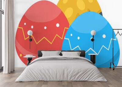 
Icon of easter egg in isometric design
 Wall mural