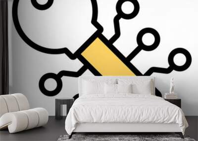 An icon design of digital key

 Wall mural