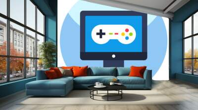 Premium download icon of video game Wall mural