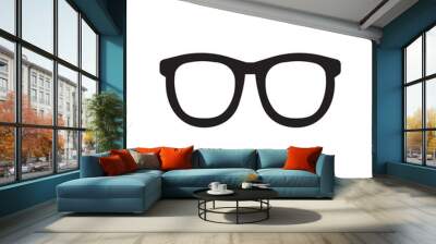 Sunglasses logo icon Wall mural