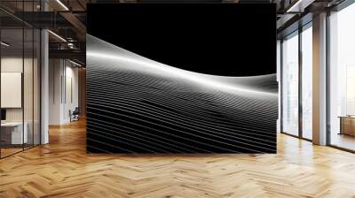 modern digital lines background Wall mural