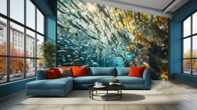 pet school fish Wall mural