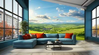 sky sunny weather Wall mural