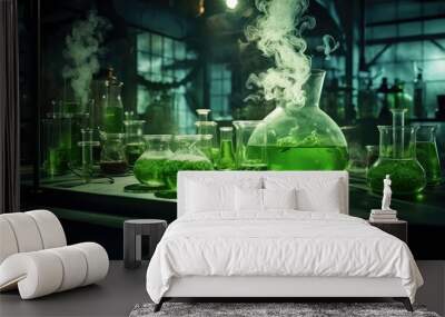 sustainable green chemistry Wall mural