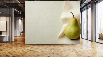 texture raw pear background Wall mural