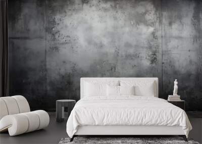 uneven black and gray backdrop Wall mural