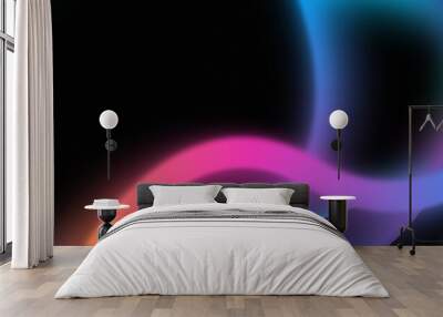 abstract background with lines Wall mural