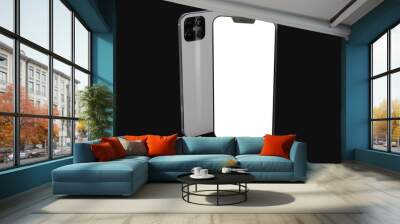 phone smartphone 3d digital technology modern Wall mural