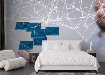  - connection Wall mural