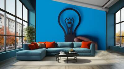  Lightbulb moment Wall mural