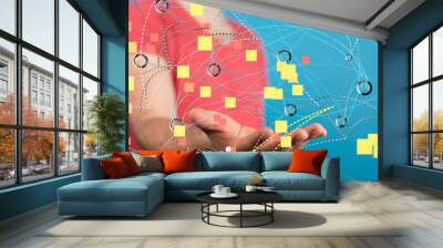  - neural network exposure digital Wall mural