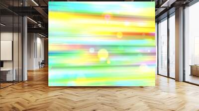 Abstract Blurred Lights Wall mural