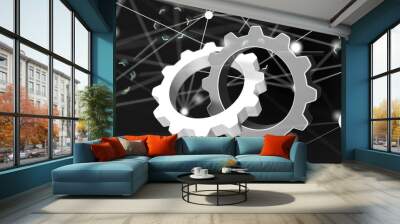 gear Wall mural