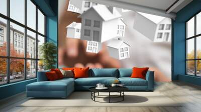 house Wall mural