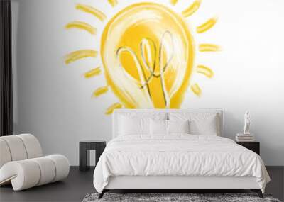 idea Wall mural