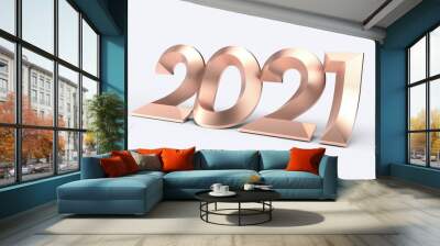 JAHR 2021 business 3d digital neujahr Wall mural