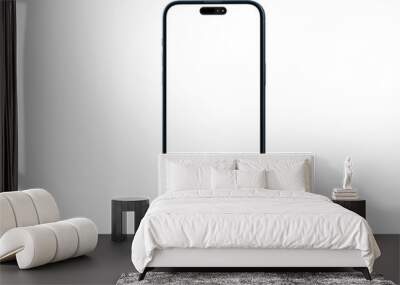 Modern frameless smartphone Mock up Wall mural