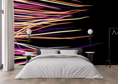 Particle or space traveling.Particle or space traveling. Wall mural