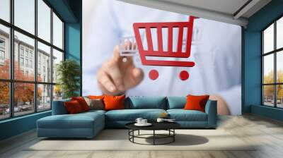 shopping Wall mural