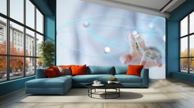 technology 3d Wall mural