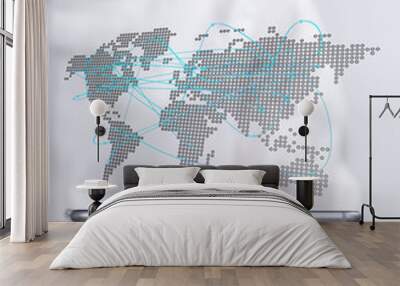 world Wall mural