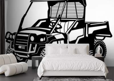 Utility Vehicle  UTV Farming Utility Vehicle Wall mural