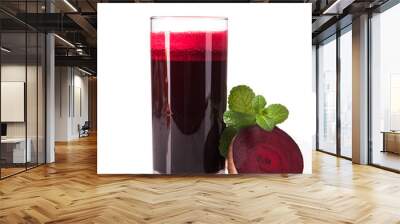 Beetroot juice  Wall mural