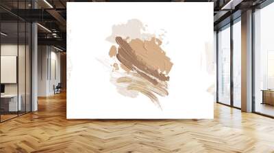 Oil texture. Paint. Textured arrangements. Brown blush pink white beige chocolate gold illustration and elements. Background. Abstract modern print set. Wall art. Poster. Business card. Wallpaper. Wall mural