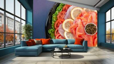 Lox platter Wall mural