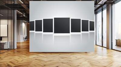 Photo frames mock-up Wall mural