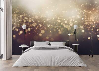 Bokeh background Wall mural