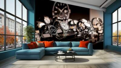 Luxury watches Wall mural