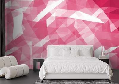 Background from polygons. Abstract background pattern. Wall mural